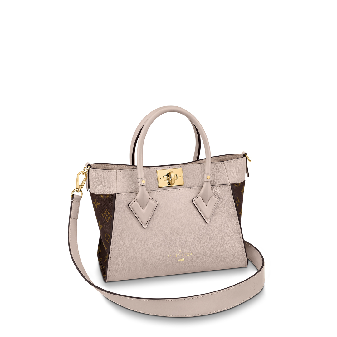 Louis Vuitton ON MY SIDE PM Tote Bag M57729 Greige